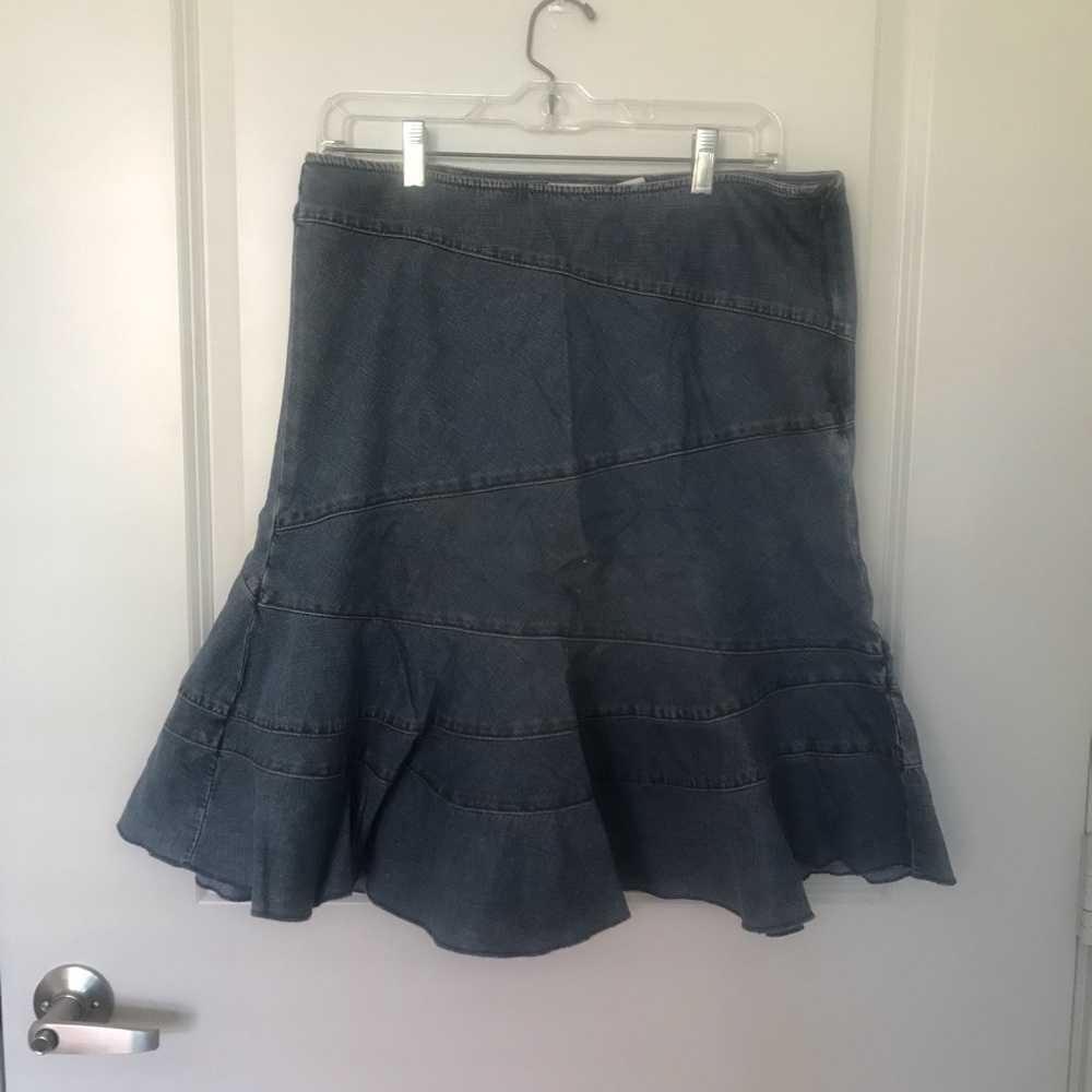 DKNY Jean Skirt